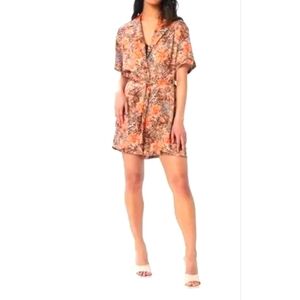 LITA by Ciara utility belted romper